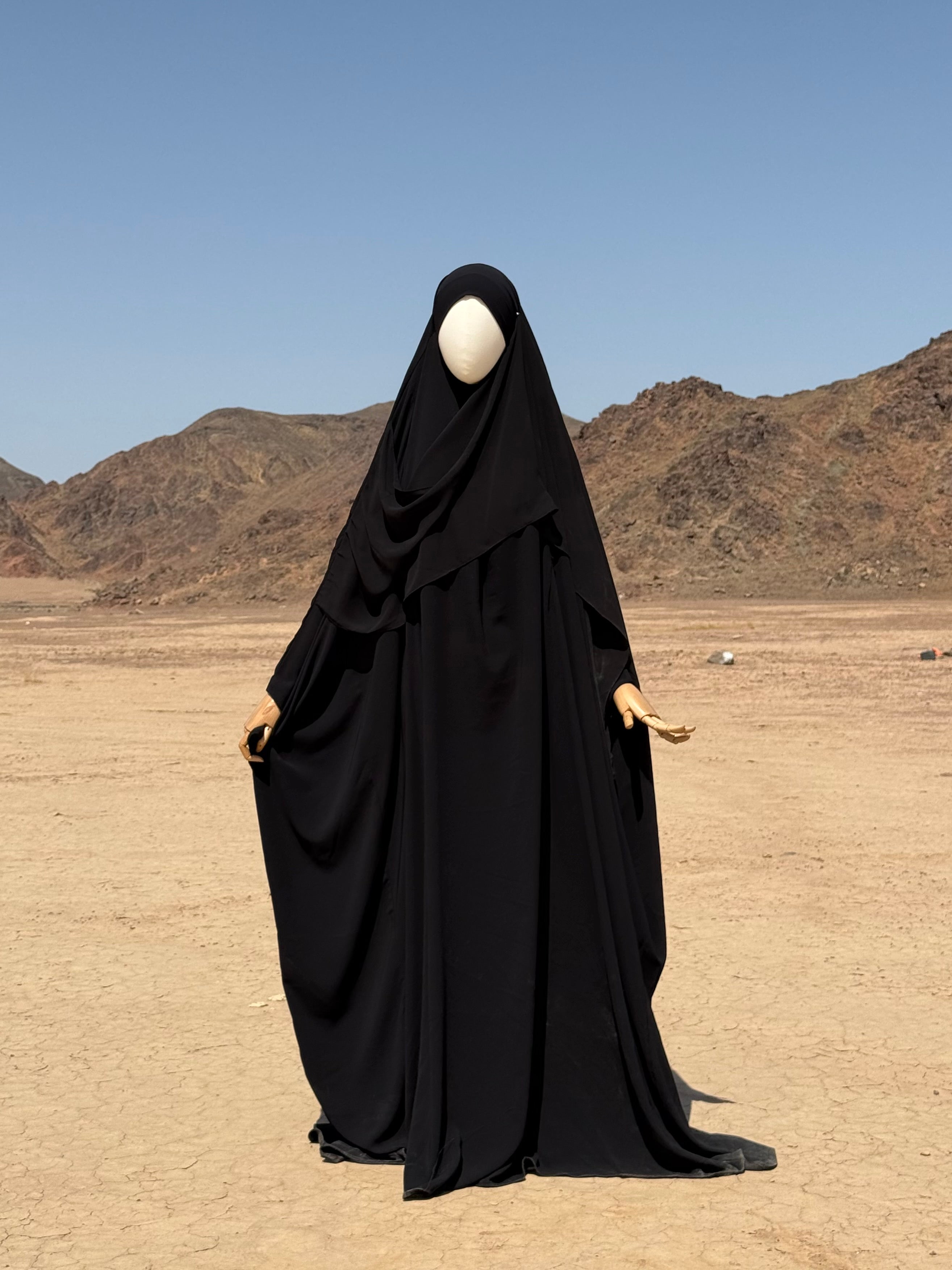 Jilbab Wiqaya Noir