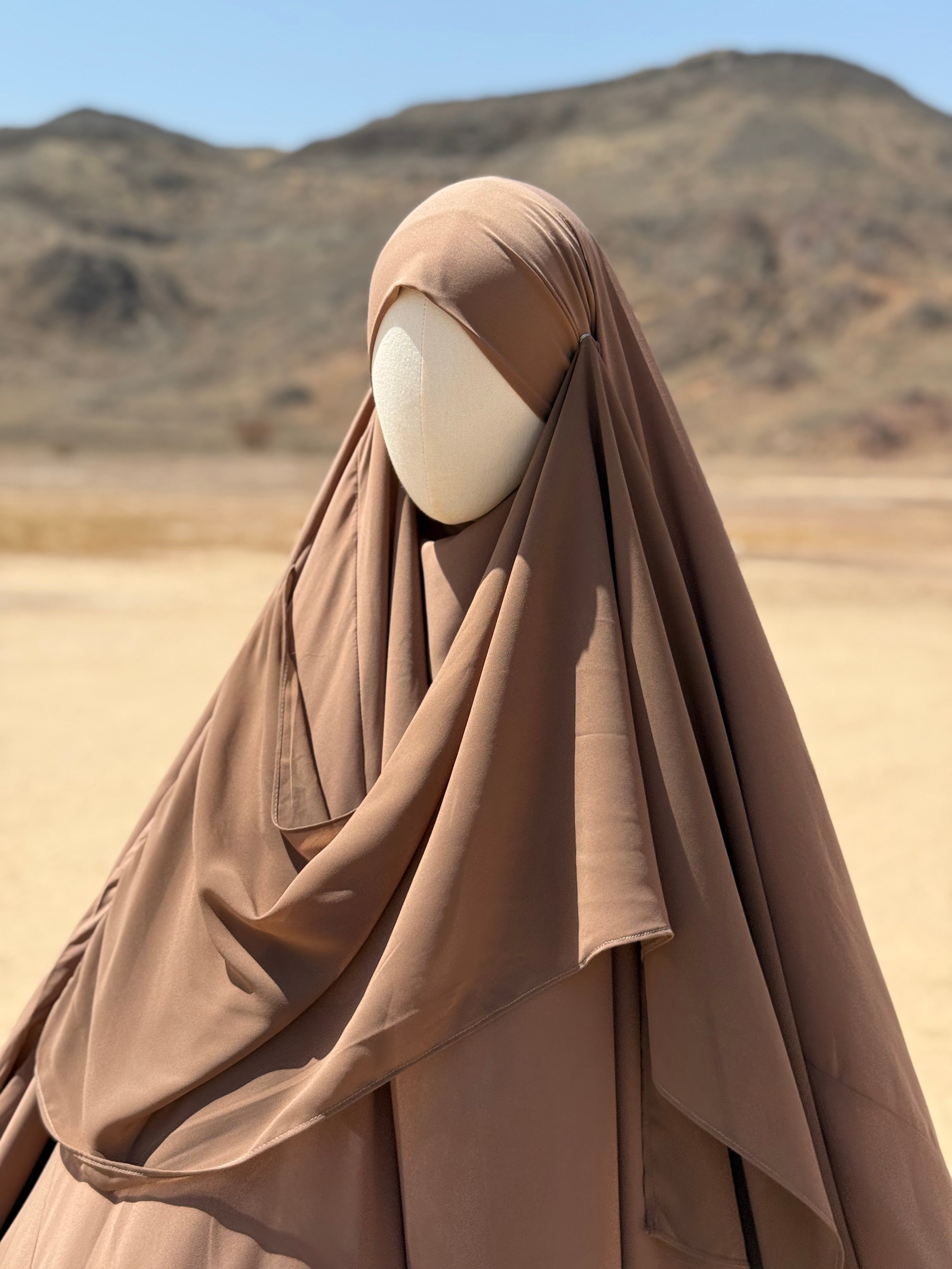 Jilbab Wiqaya Mocca