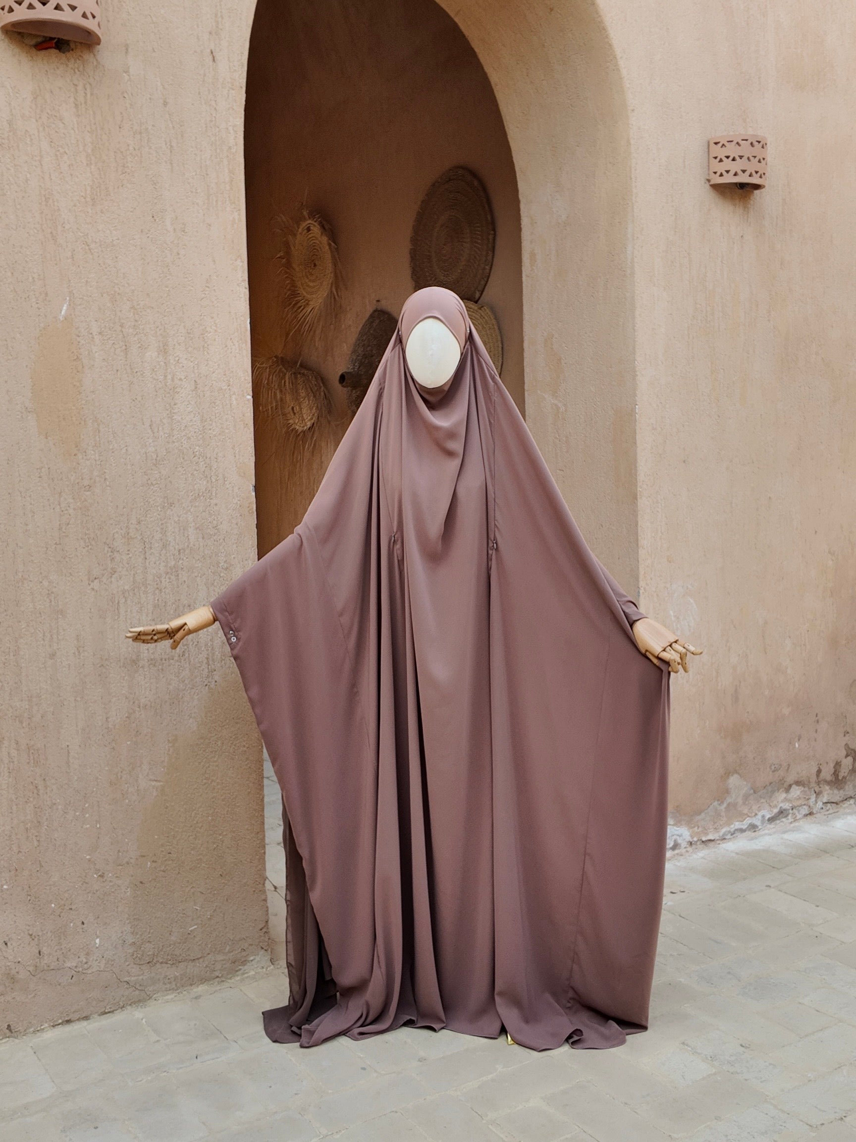 Jilbab Wiqaya Mocca