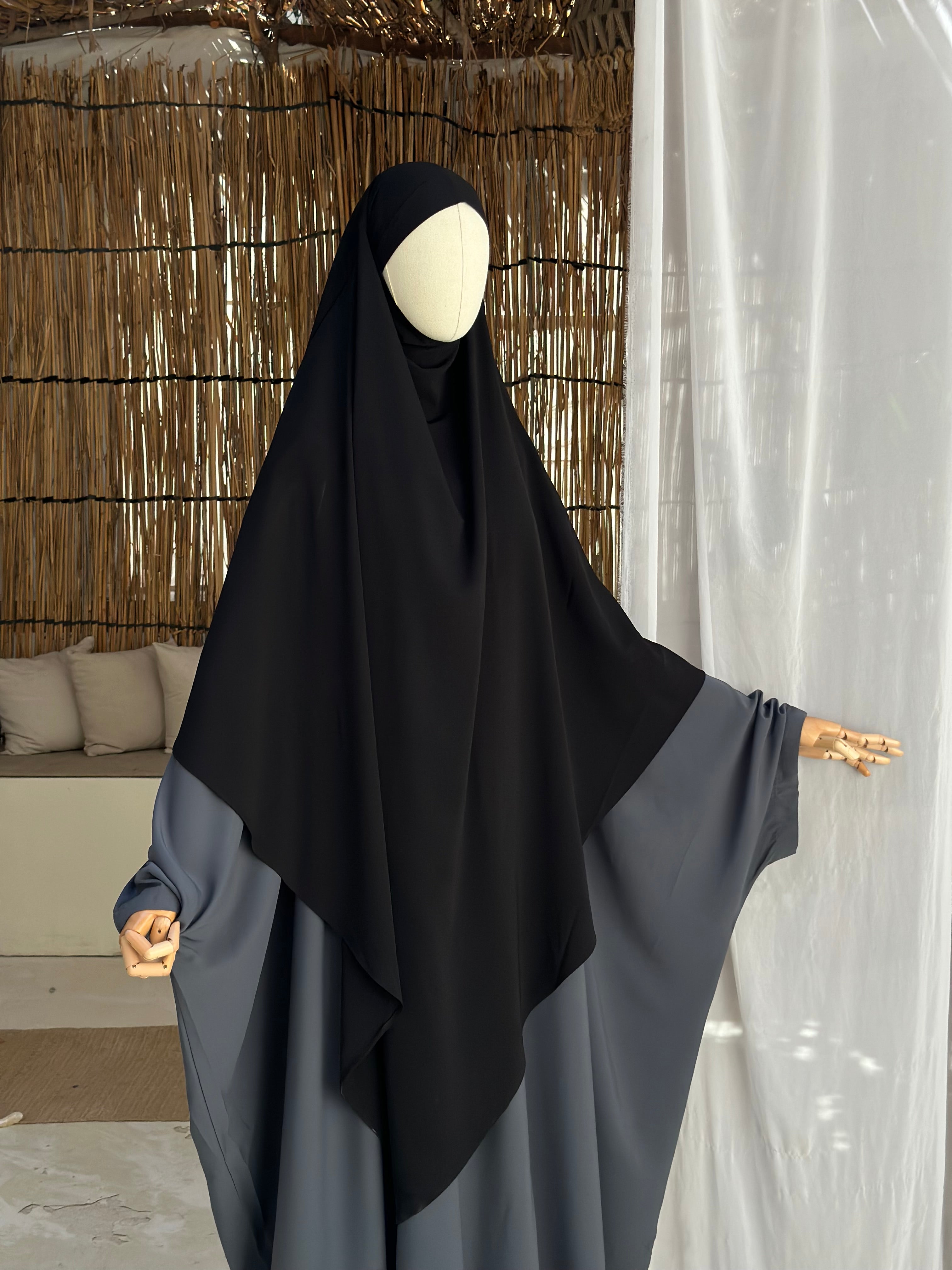 Daily Khimar Noir