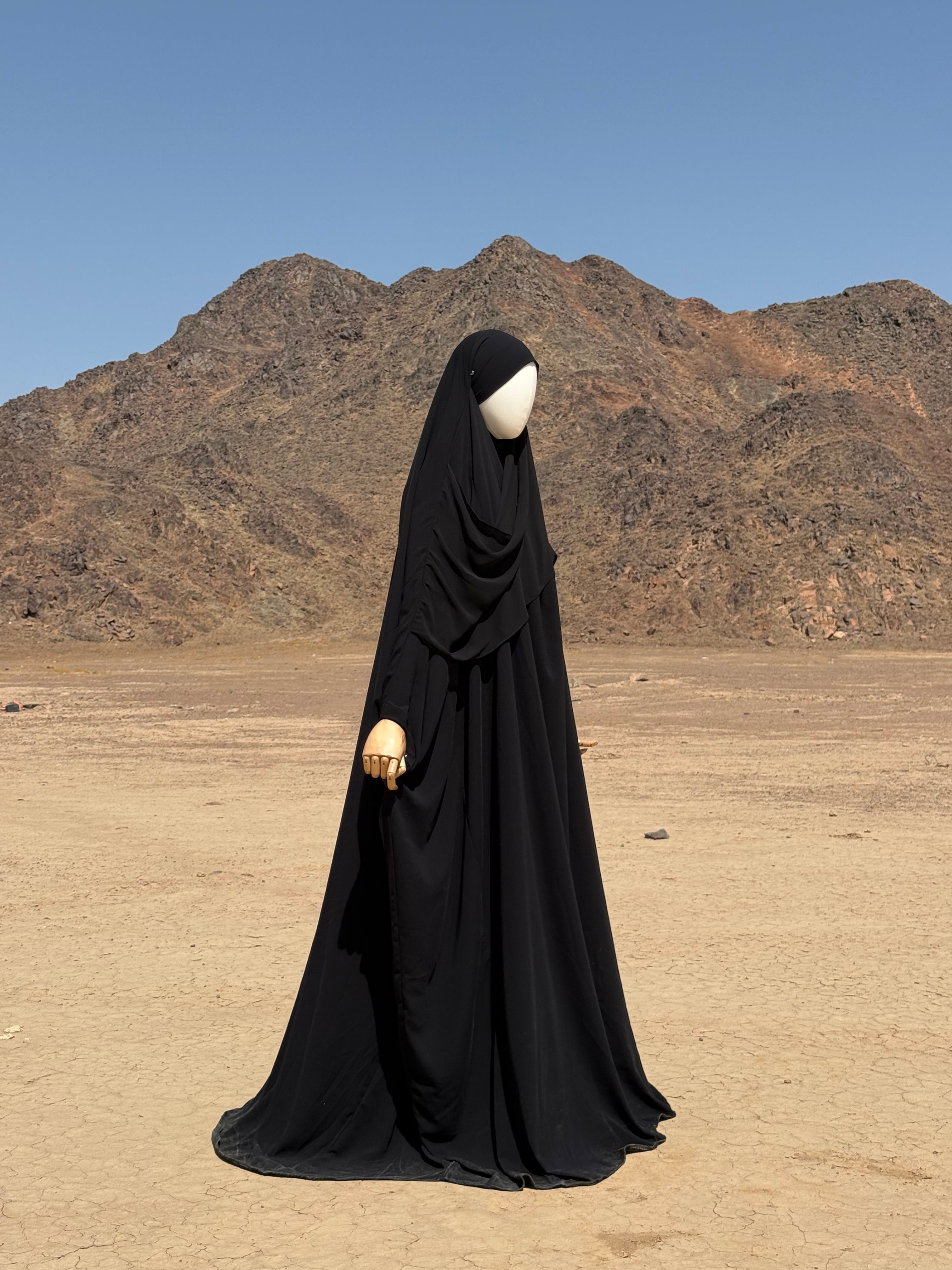 Jilbab Wiqaya Noir